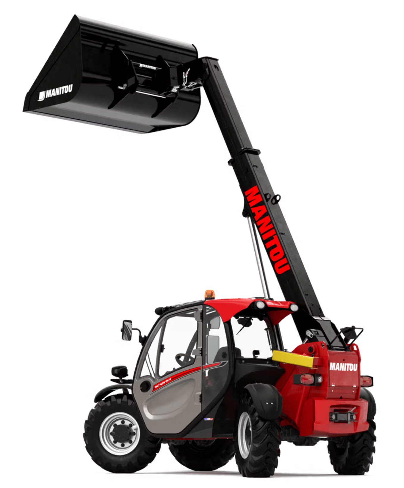 Teleskoptruck firehjulsstyrt  < 6 meter <3 tonn